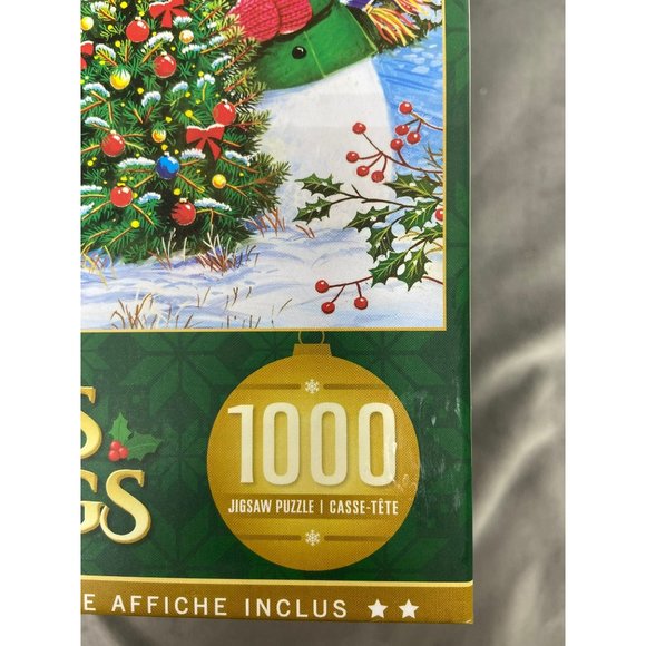 Season's Greetings Christmas‎ Tree Farm 1000 Piece Jigsaw Puzzle - Picture 10 of 13